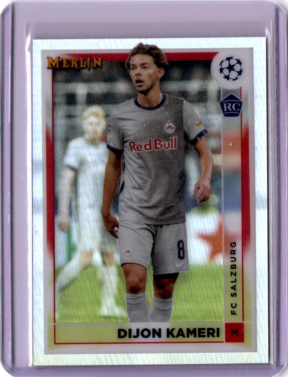2022-23 Merlin Chrome UEFA Club Competitions #70 Dijon Kameri Refractor