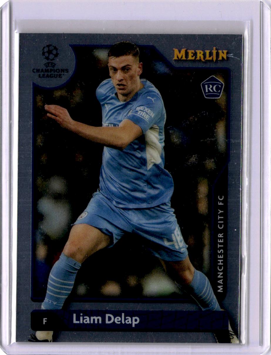 2021-22 Merlin Chrome UEFA Champions League #105 Liam Delap