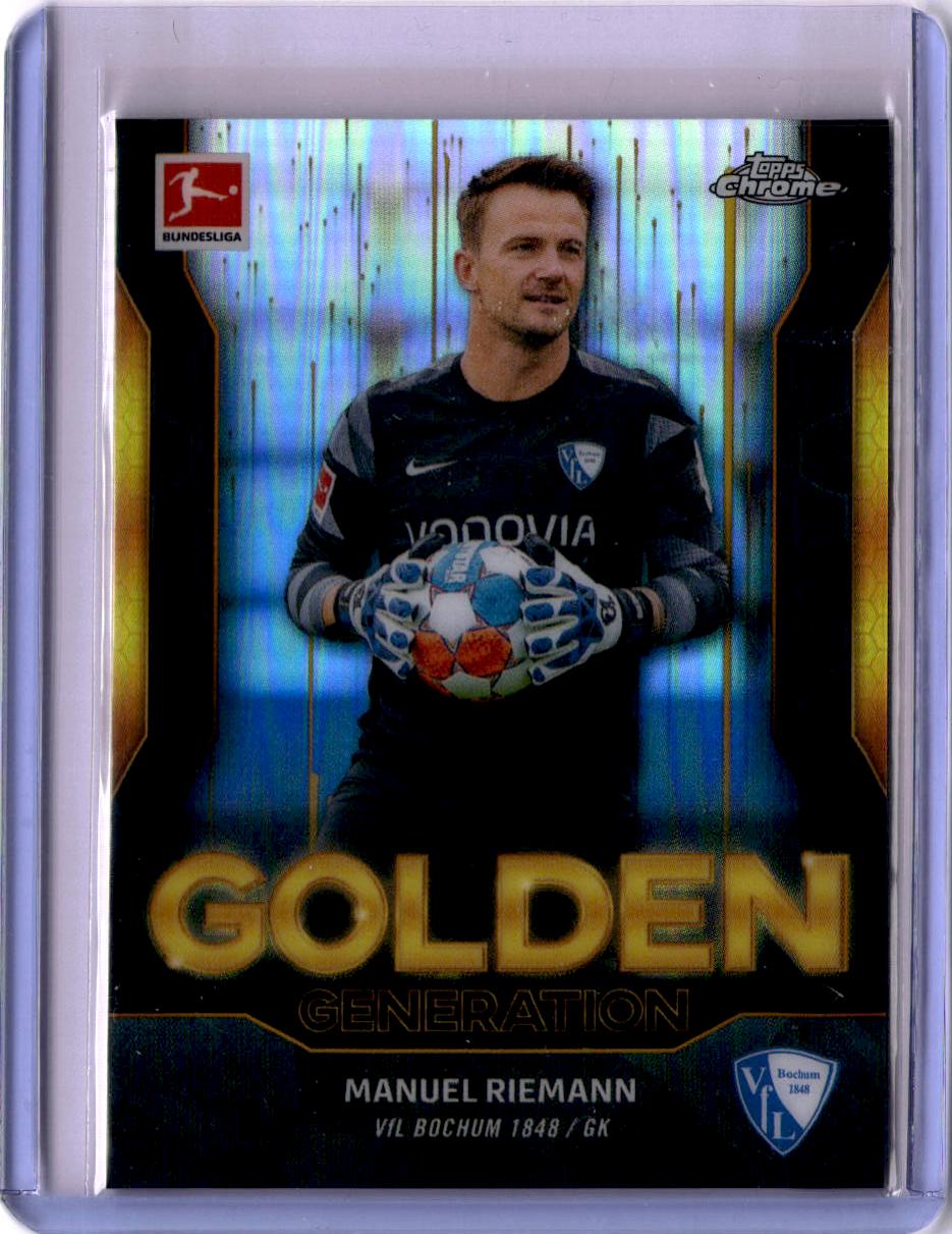 2021-22 Topps Bundesliga #GG-MRI Manuel Riemann Golden Generation