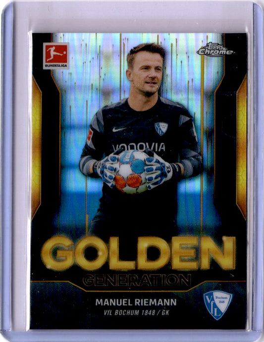 2021-22 Topps Bundesliga #GG-MRI Manuel Riemann Golden Generation