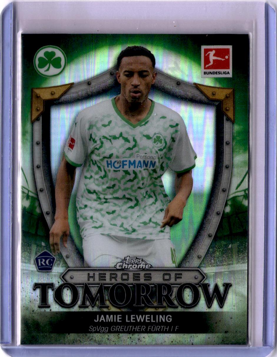 2021-22 Topps Chrome Bundesliga #HT-JL Jamie Leweling Heroes of Tomorrow