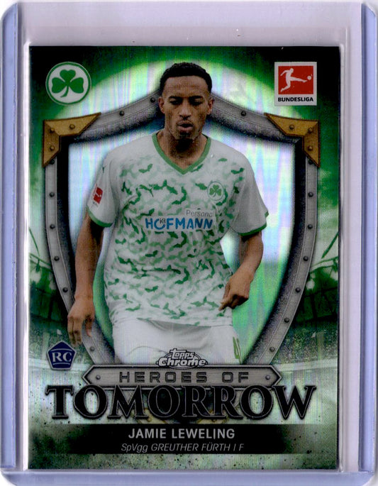 2021-22 Topps Chrome Bundesliga #HT-JL Jamie Leweling Heroes of Tomorrow