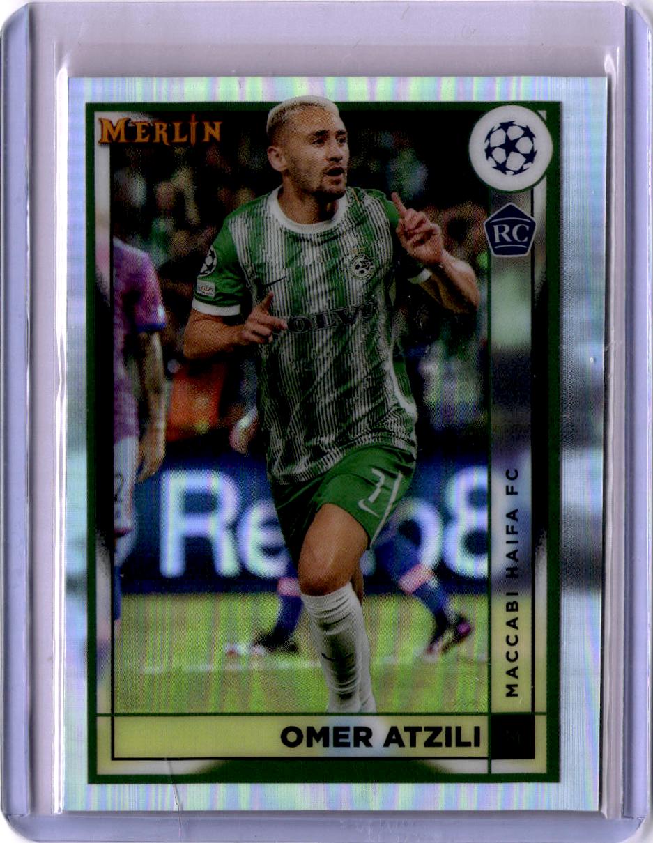 2022-23 Merlin Chrome UEFA Club Competitions #72 Omer Atzili Refractor