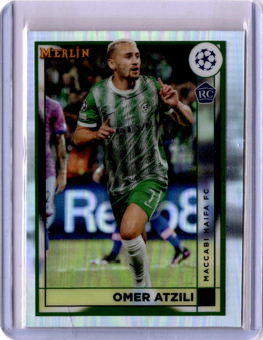 2022-23 Merlin Chrome UEFA Club Competitions #72 Omer Atzili Refractor