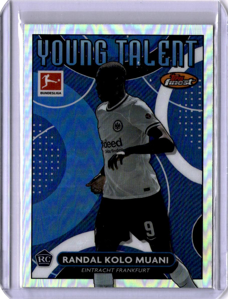 2022-23 Finest Bundesliga #FT-RK Randal Kolo Muani Finest Young Talents Refractor