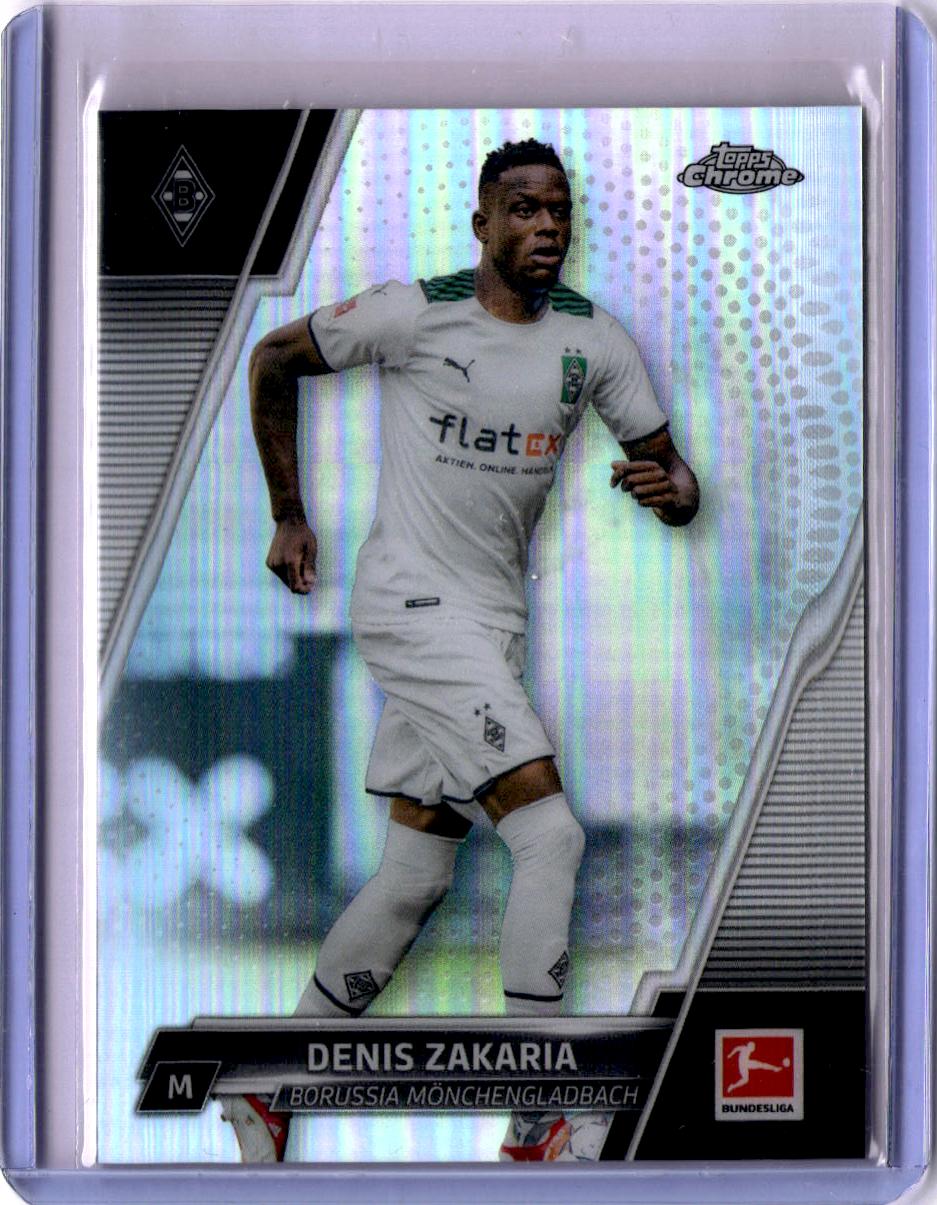2021-22 Topps Chrome Bundesliga #81 Denis Zakaria Refractors