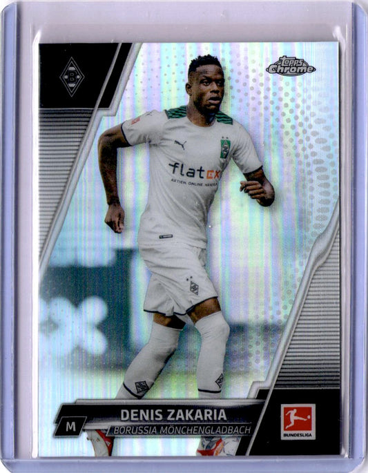 2021-22 Topps Chrome Bundesliga #81 Denis Zakaria Refractors