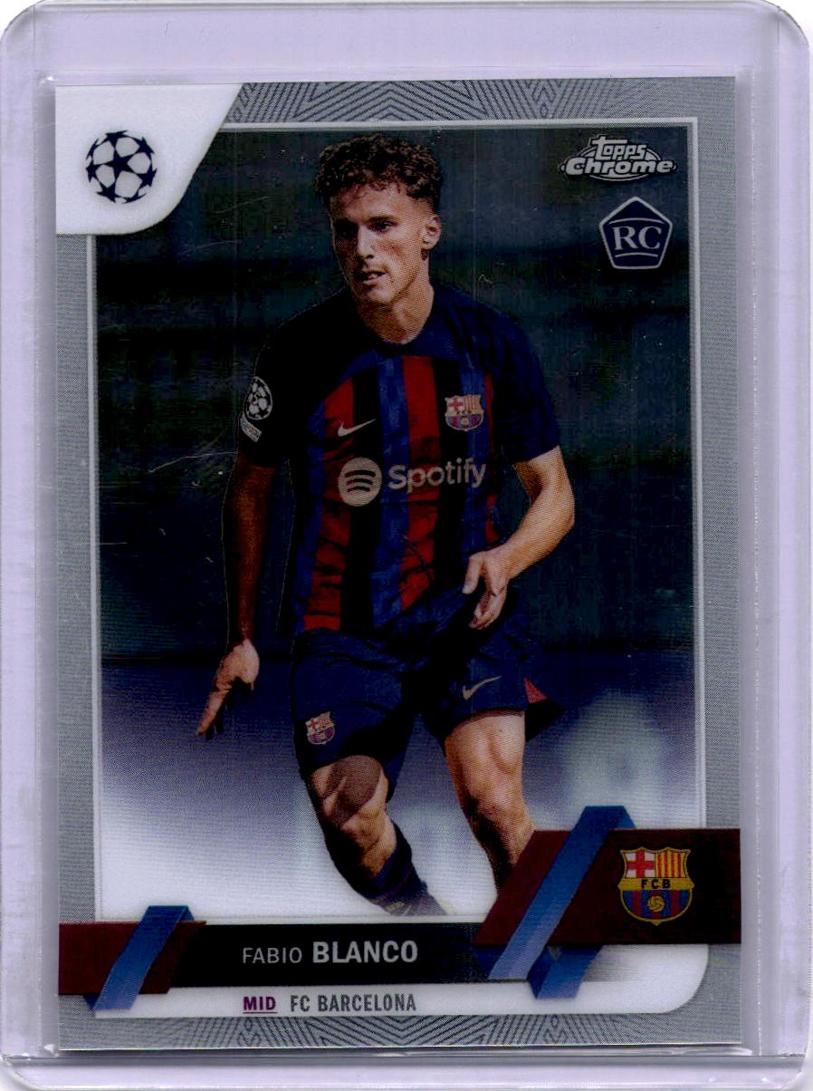 2022-23 Topps Chrome UEFA Club Competitions #172 Fabio Blanco