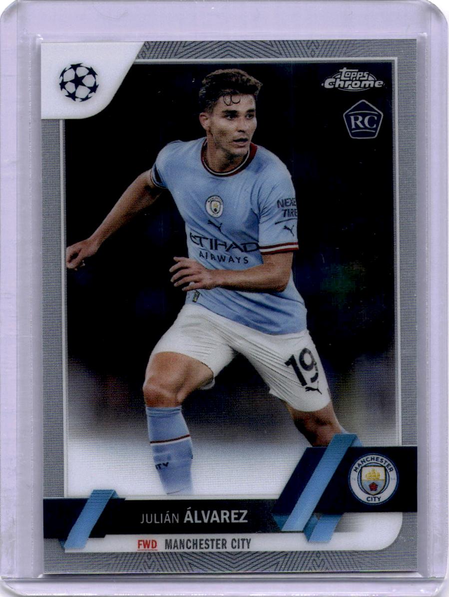 2022-23 Topps Chrome UEFA Club Competitions #68 Julián Álvarez