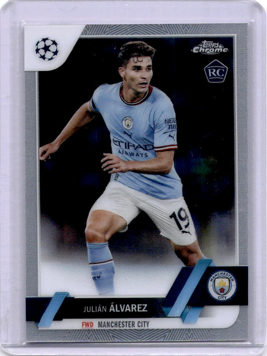 2022-23 Topps Chrome UEFA Club Competitions #68 Julián Álvarez