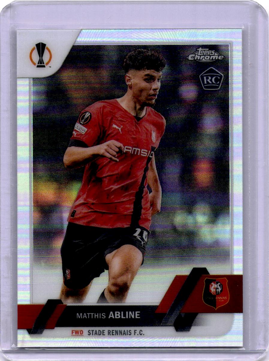 2022-23 Topps UEFA Club Competitions 1st Edition #167 Matthis Abline Icy