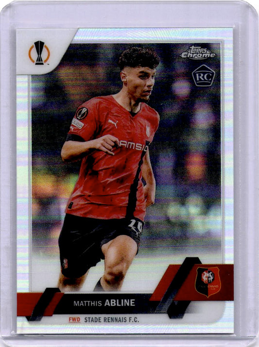 2022-23 Topps UEFA Club Competitions 1st Edition #167 Matthis Abline Icy