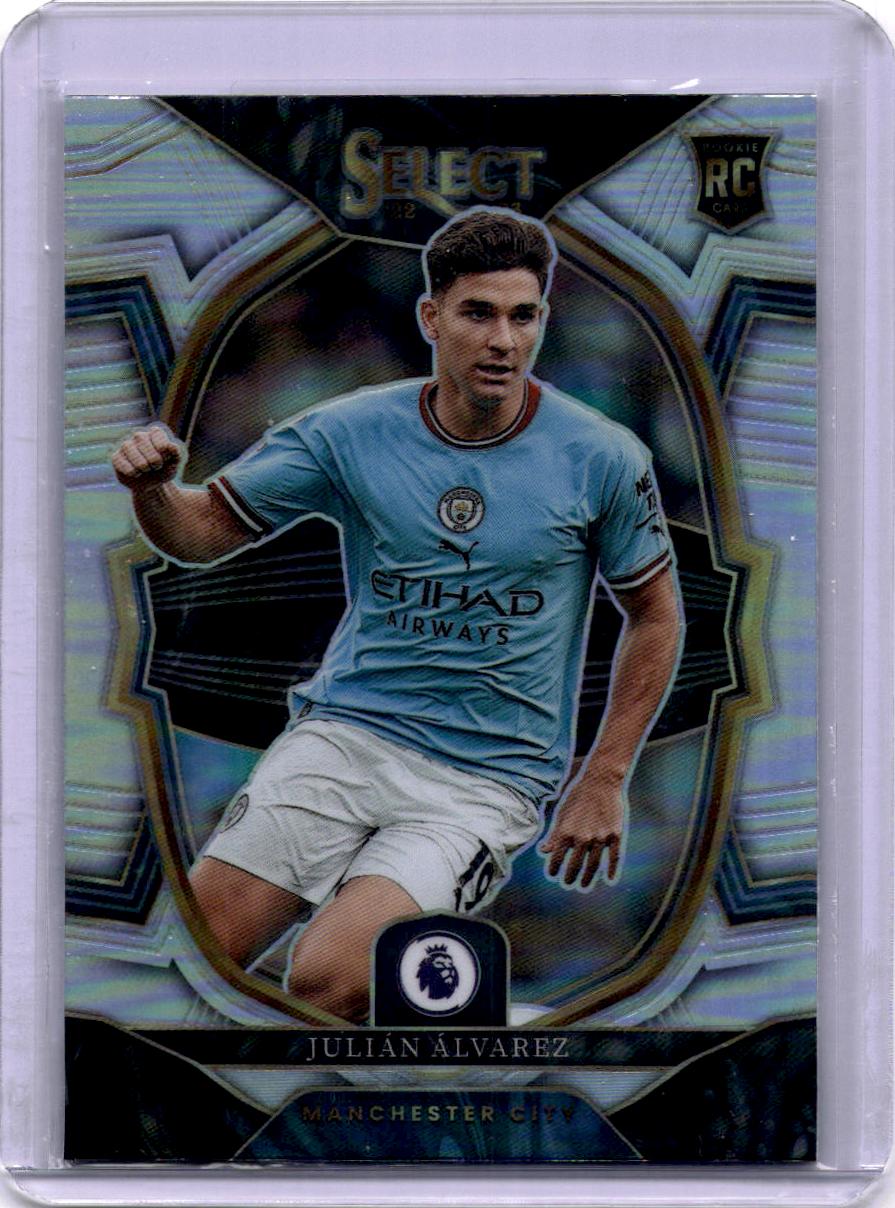 2022-23 Panini Select Premier League #62 Julian Alvarez Silver