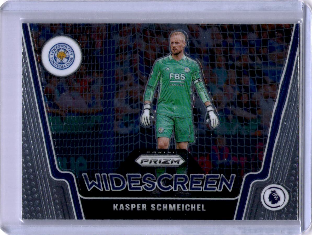 2021-22 Panini Prizm Widescreen Insert #4 KASPER SCHMEICHEL Leicester City