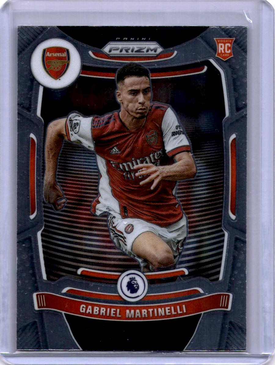 2021-22 Panini Prizm Premier League #203 Gabriel Martinelli