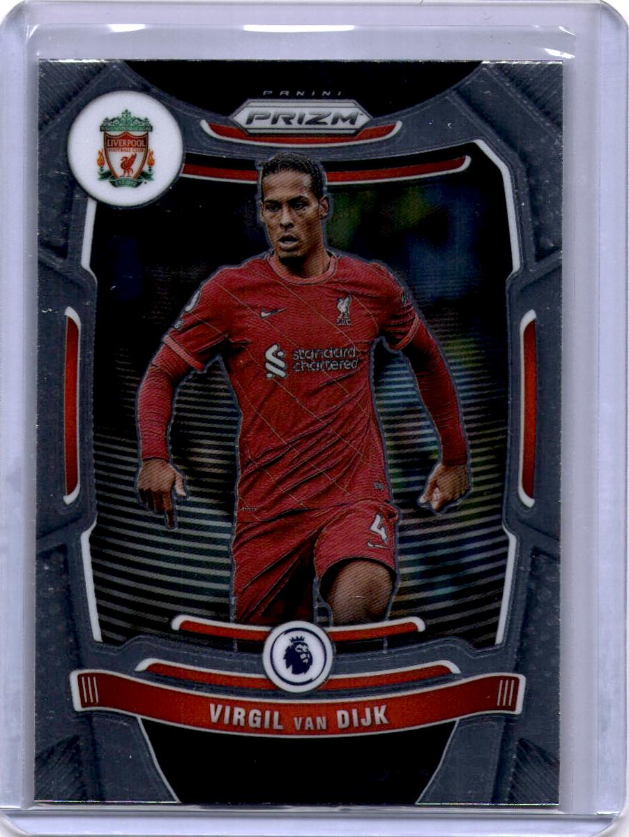 2021-22 Panini Prizm Premier League #76 Virgil van Dijk