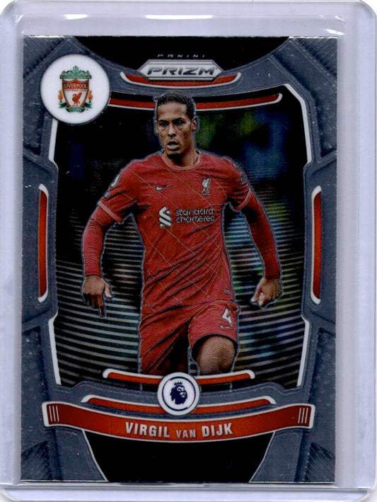 2021-22 Panini Prizm Premier League #76 Virgil van Dijk
