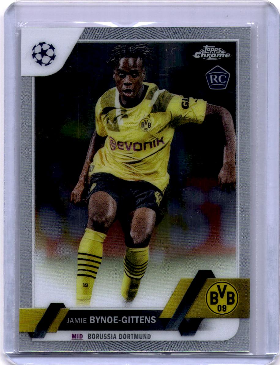 2022-23 Topps Chrome UEFA Club Competitions #43 Jamie Bynoe-Gittens