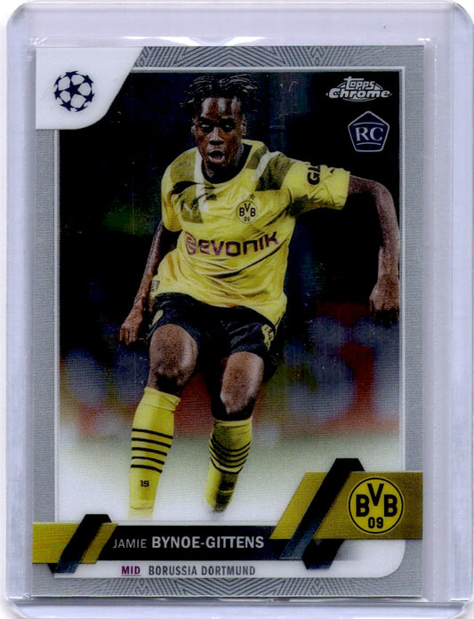 2022-23 Topps Chrome UEFA Club Competitions #43 Jamie Bynoe-Gittens