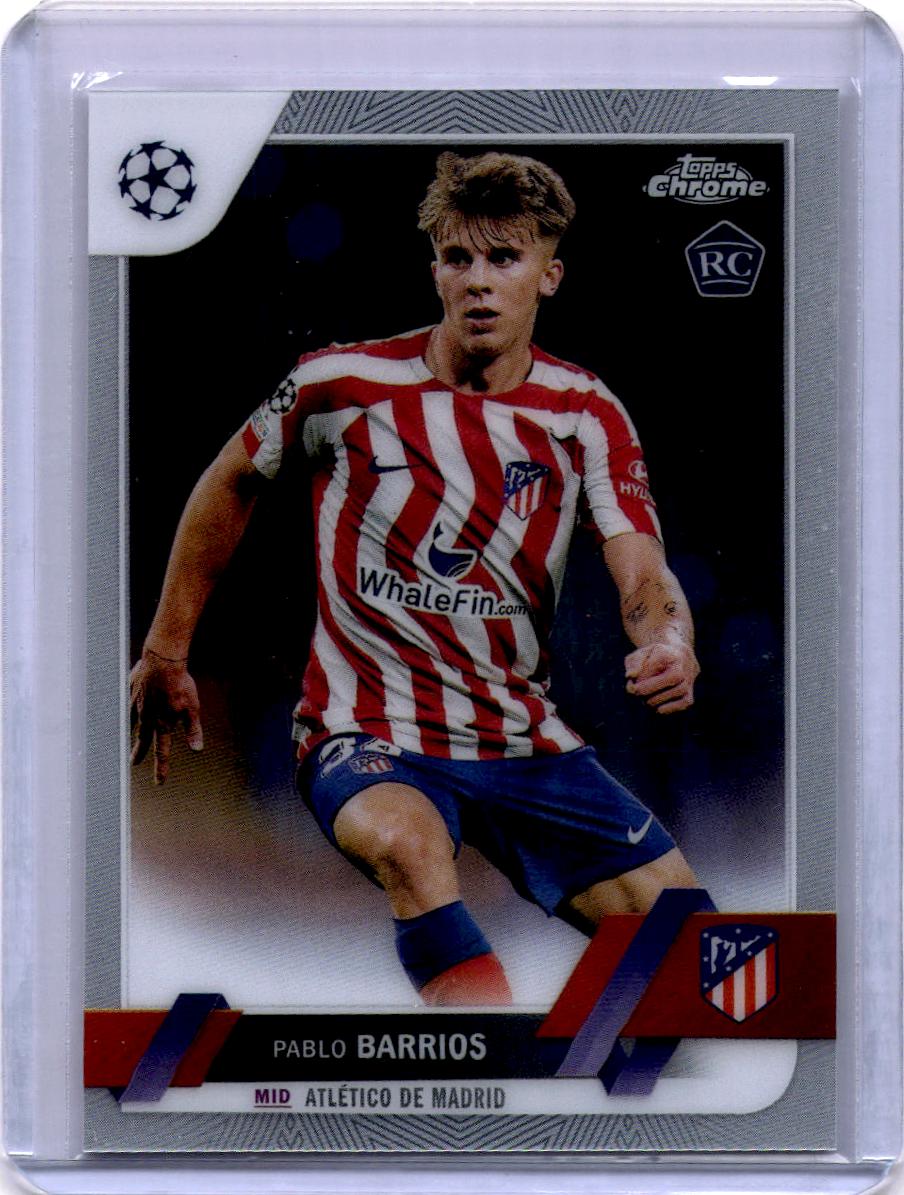 2022-23 Topps Chrome UEFA Club Competitions #157 Pablo Barrios