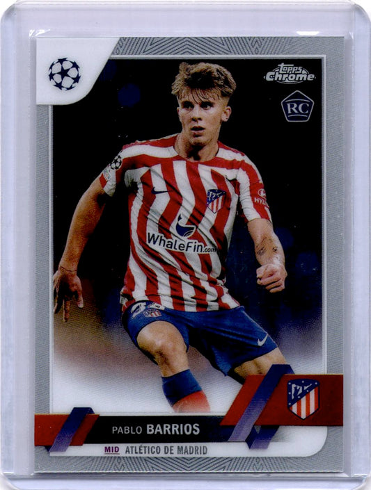 2022-23 Topps Chrome UEFA Club Competitions #157 Pablo Barrios