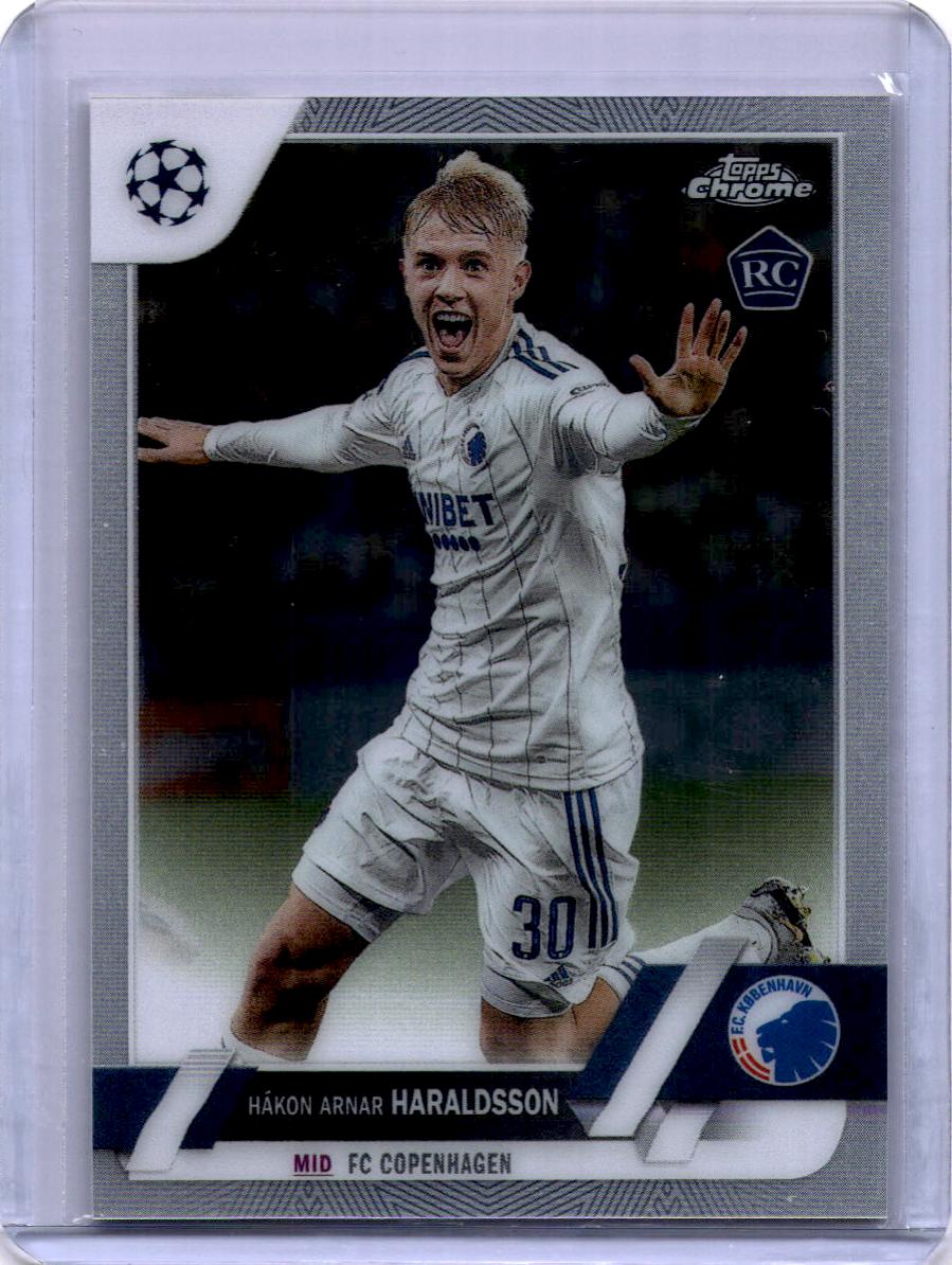 2022-23 Topps Chrome UEFA Club Competitions #175 Hákon Arnar Haraldsson