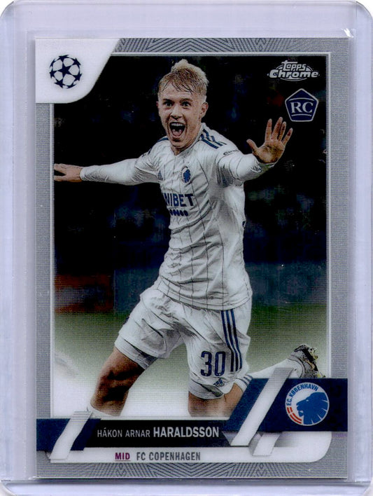 2022-23 Topps Chrome UEFA Club Competitions #175 Hákon Arnar Haraldsson