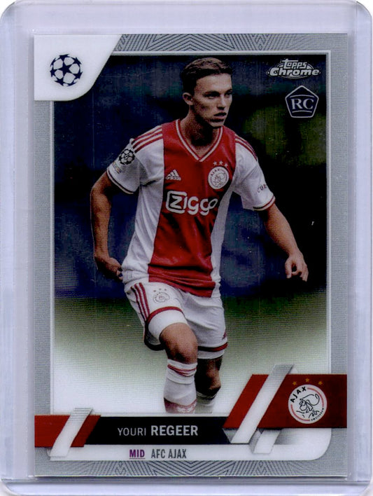 2022-23 Topps Chrome UEFA Club Competitions #179 Youri Regeer