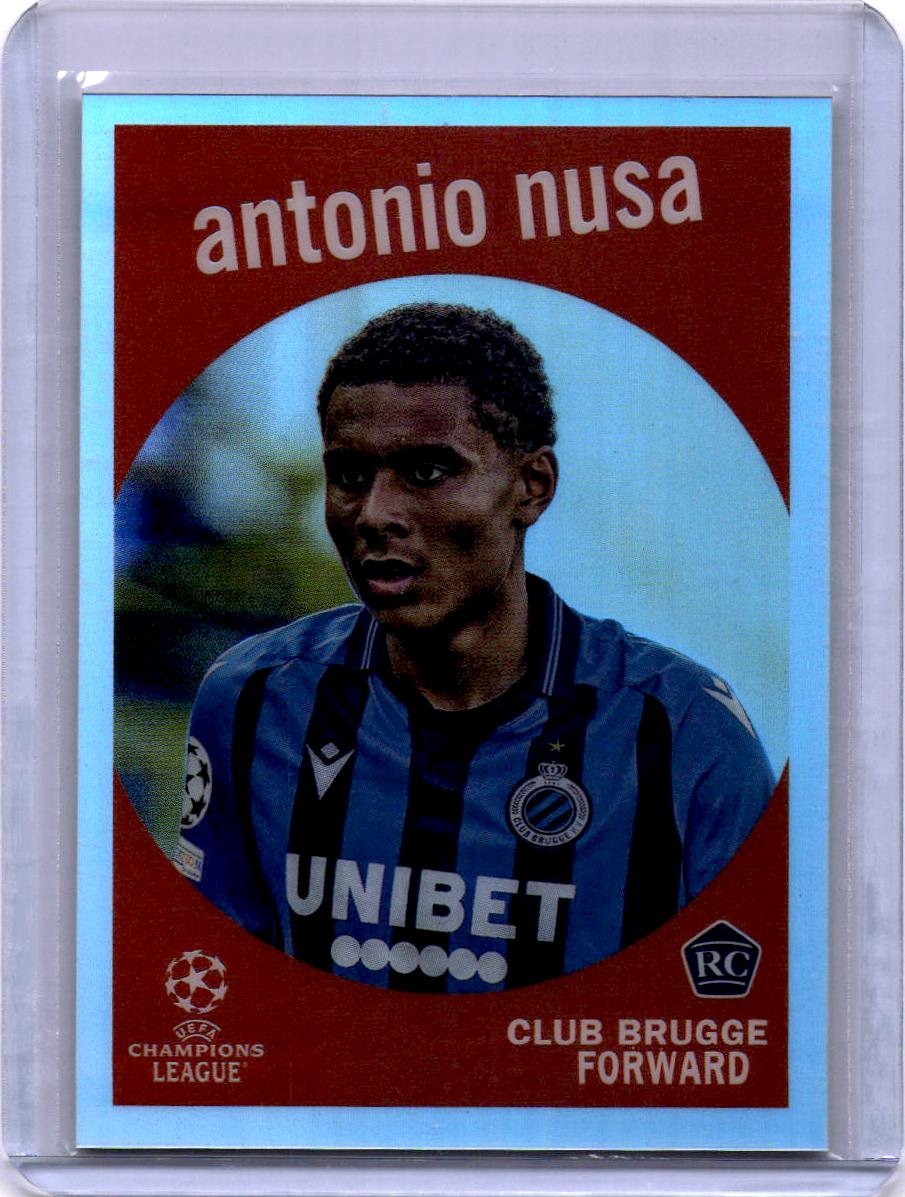 2022-23 Topps Chrome UEFA Club Competitions #59-35 Antonio Nusa 1959 Topps