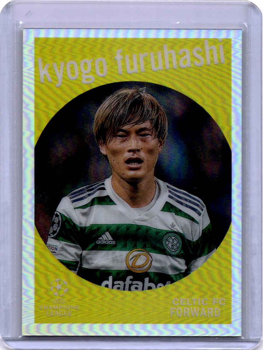 2022-23 Topps Chrome UEFA Club Competitions #59-6 Kyogo Furuhashi 1959 Topps
