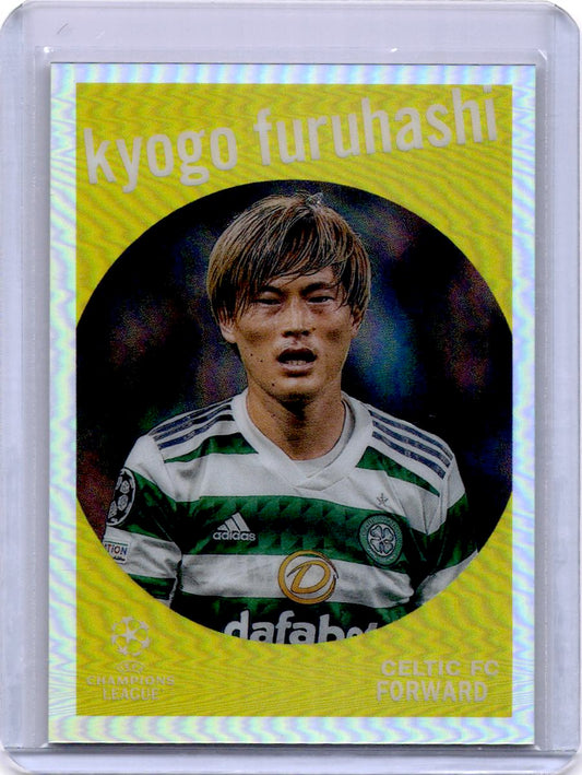 2022-23 Topps Chrome UEFA Club Competitions #59-6 Kyogo Furuhashi 1959 Topps