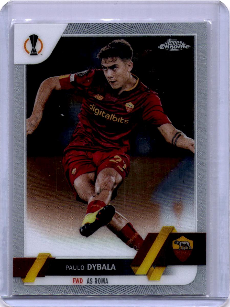 2022-23 Topps Chrome UEFA Club Competitions #159 Paulo Dybala