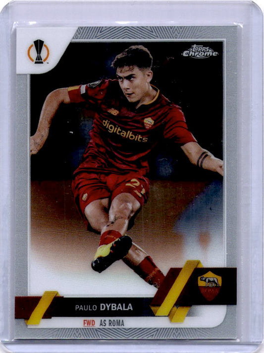 2022-23 Topps Chrome UEFA Club Competitions #159 Paulo Dybala