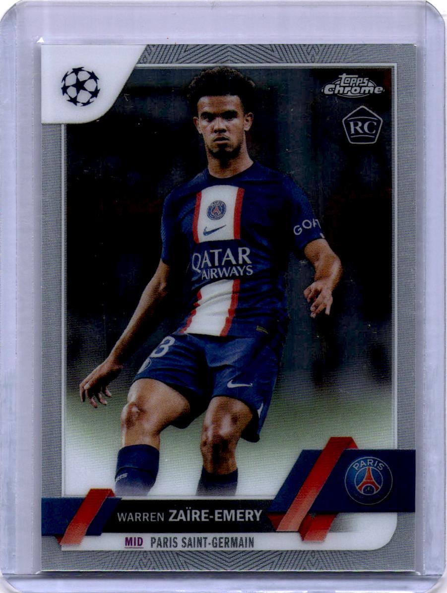 2022-23 Topps Chrome UEFA Club Competitions #135 Warren Zaïre-Emery