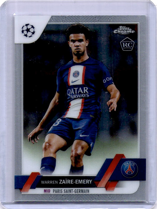 2022-23 Topps Chrome UEFA Club Competitions #135 Warren Zaïre-Emery