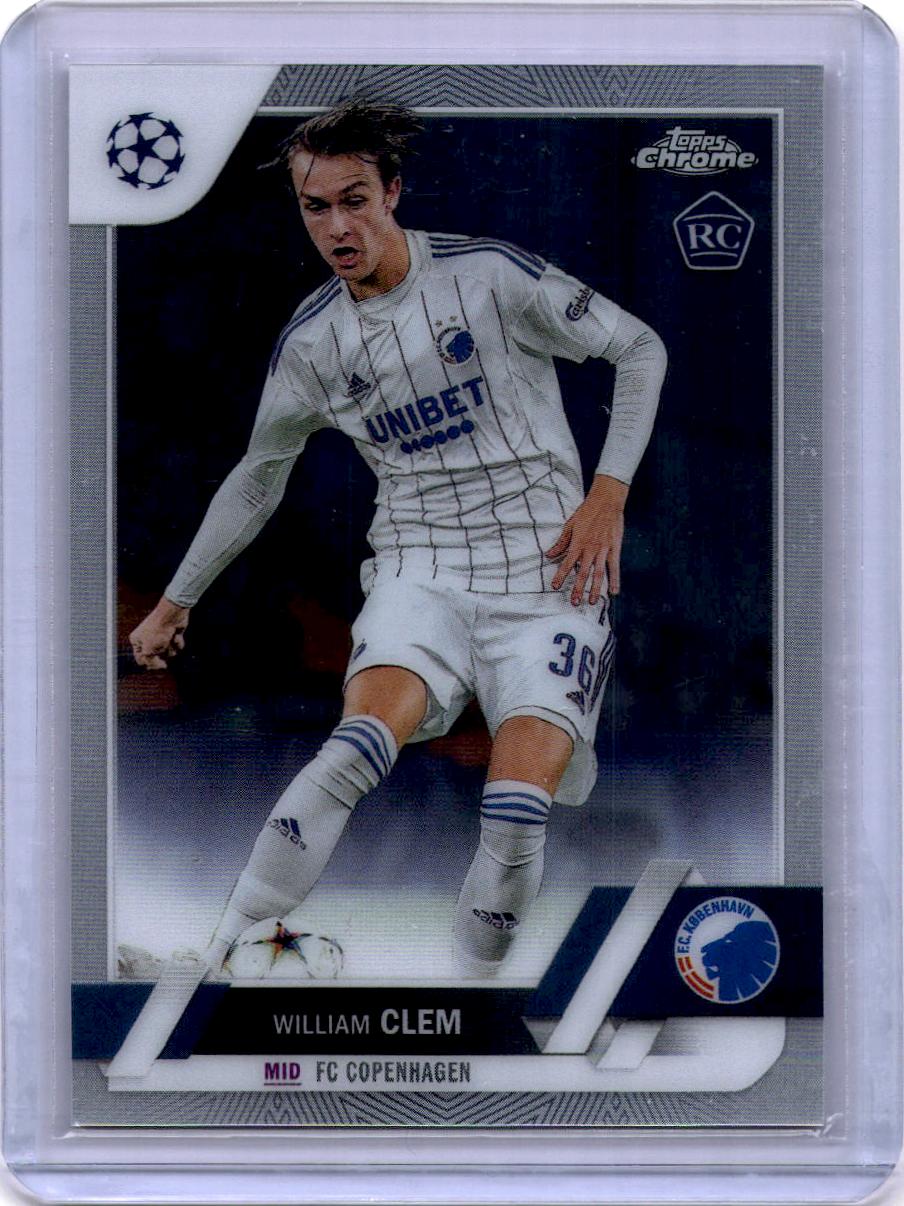 2022-23 Topps Chrome UEFA Club Competitions #139 William Clem