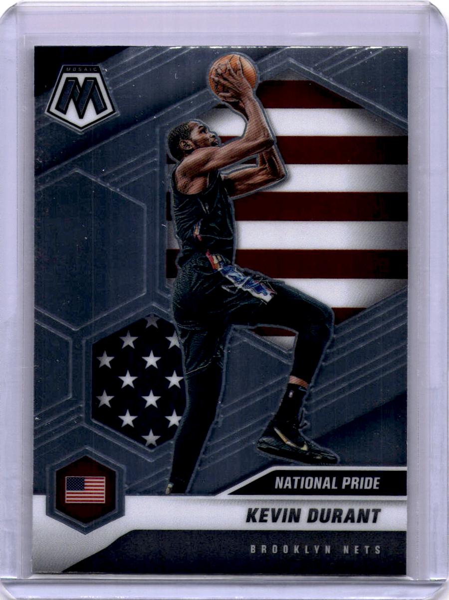 2020-21 Panini Mosaic #248 Kevin Durant
