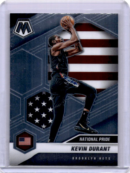 2020-21 Panini Mosaic #248 Kevin Durant