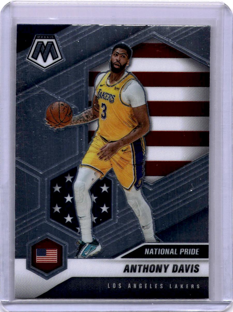 2020-21 Panini Mosaic #250 Anthony Davis