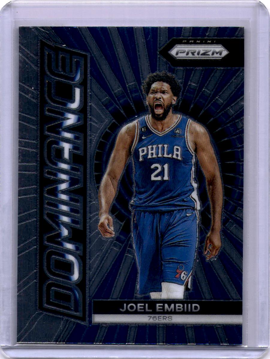 2023-24 Panini Prizm #20 Joel Embiid Dominance