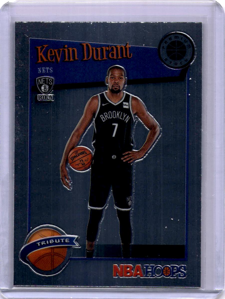 2019-20 Hoops Premium Stock #284 Kevin Durant