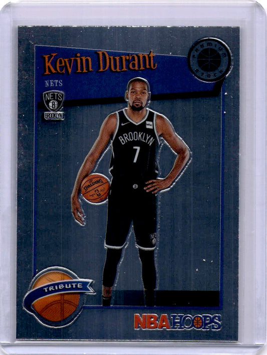 2019-20 Hoops Premium Stock #284 Kevin Durant