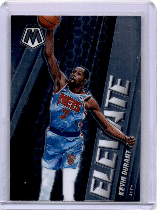 2020-21 Panini Mosaic #9 Kevin Durant Elevate