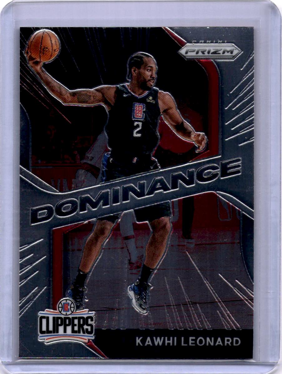 2020-21 Panini Prizm #12 Kawhi Leonard Dominance