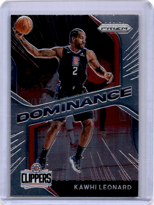 2020-21 Panini Prizm #12 Kawhi Leonard Dominance
