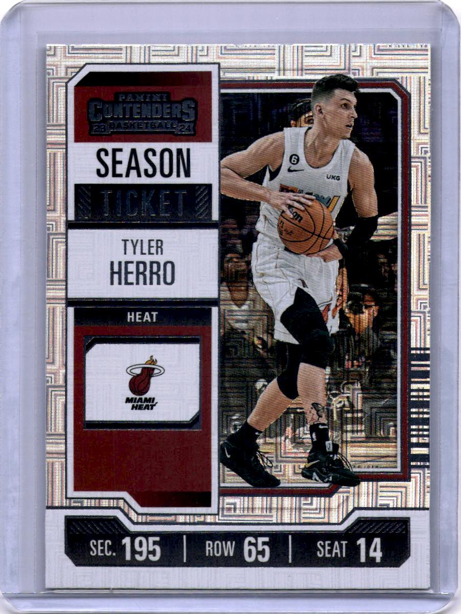 2023-24 Panini Contenders #60 Tyler Herro
