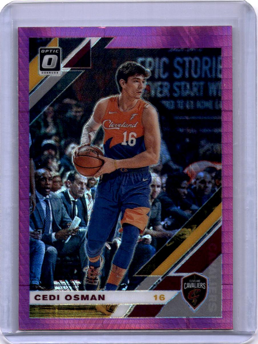 2019-20 Donruss Optic #114 Cedi Osman Hyper Pink