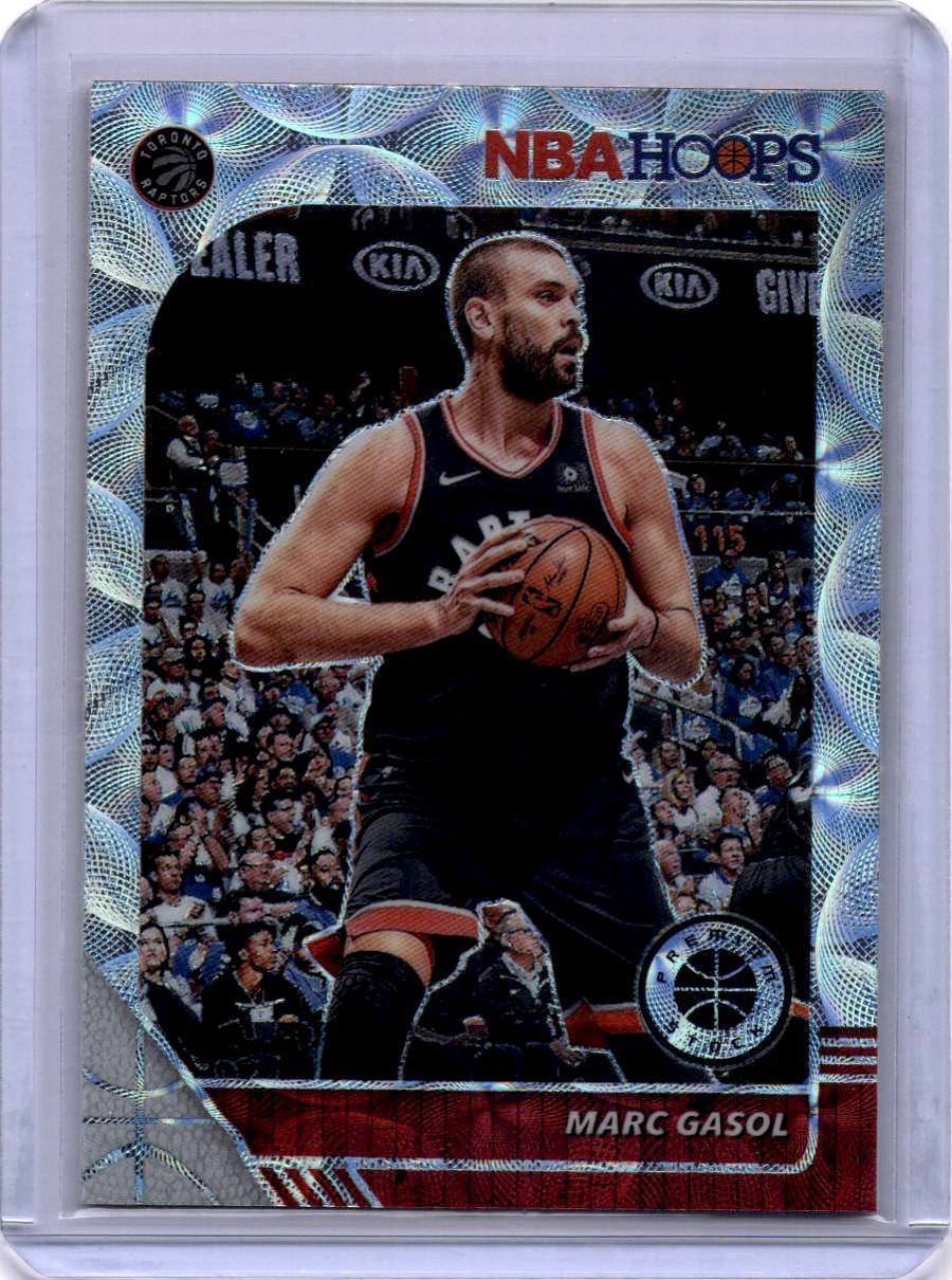 2019-20 Hoops Premium Stock #178 Marc Gasol Prizms Silver Scope
