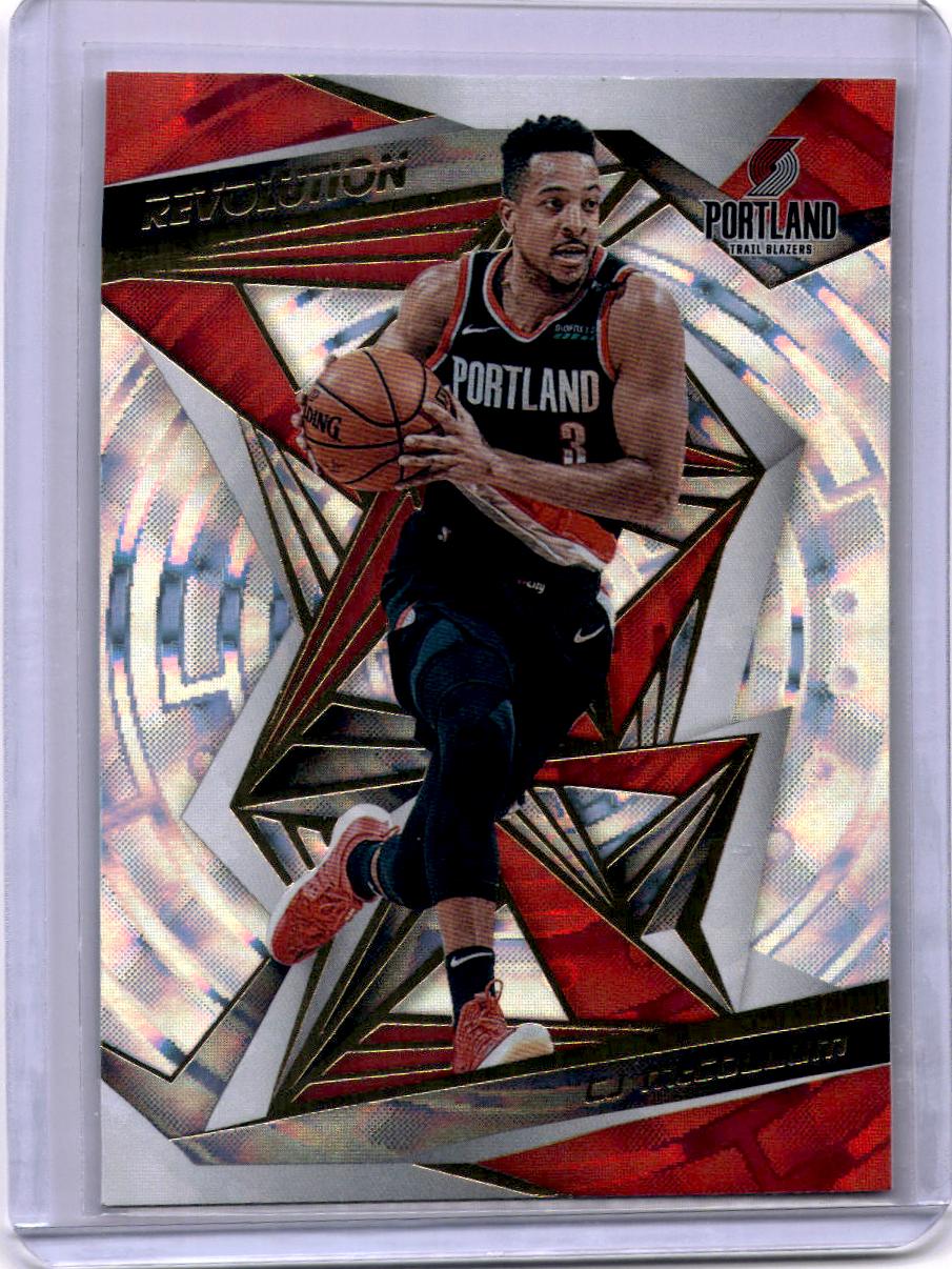 2019-20 Panini Revolution #89 CJ McCollum Fractal