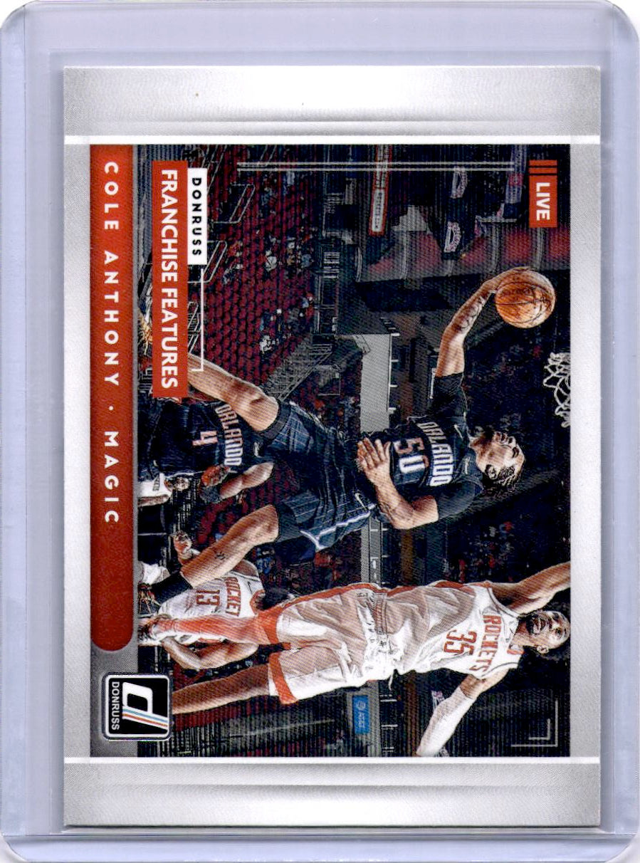 2021-22 Donruss #21 Cole Anthony Franchise Features